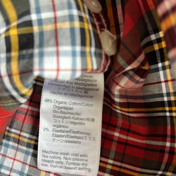 J.Crew Tartan Plaid Button Up - Picture 4 of 4